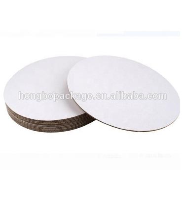 China Disposable Waxed and Unwaxed White Cake Circle for sale