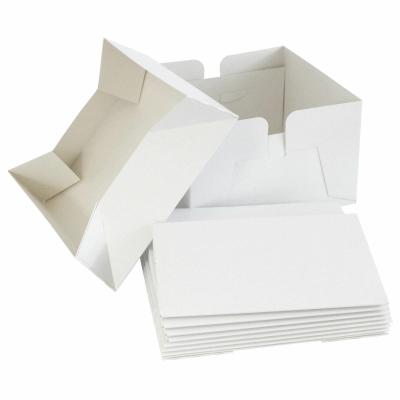 China High Quality Recycled Materials Wedding White Cake Boxes 8