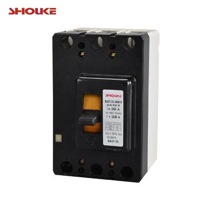 China Shouke BA57-35 3P 250A MCCB Russian BA57-35 Circuit Breakers for sale