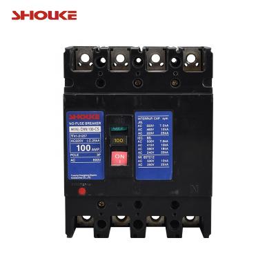 China SKS 100cs 4p mccb circuit breaker 80a NF100-CS for sale