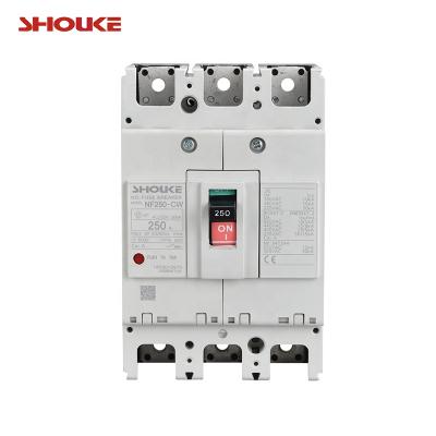 China SKW NF CW 250A 3p 200a mccb molded case circuit breaker NF250-CW for sale