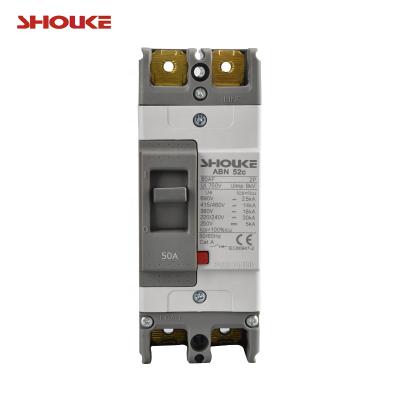 China 60amp mccb molded case ABS62c ABS63c ABS64c molded case s type electrical circuit breaker protector MCCB 60AF for sale