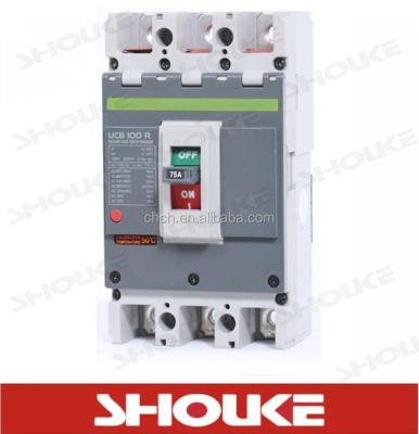 China new products shouke SKB UCB 100R mccb molded case circuit breaker 100R for sale