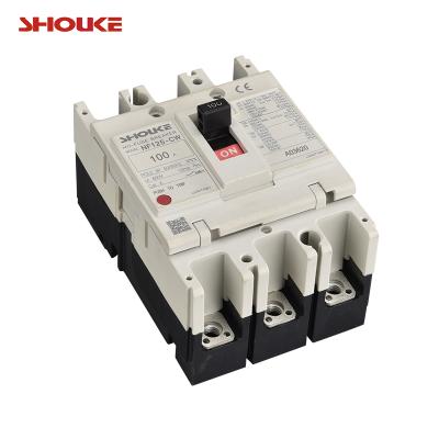 China Bakelite NF CW MCCB 50amp Cast Case Circuit Breaker NF125-CW 50a 3p Electrical Switch Electrical Breaker for sale