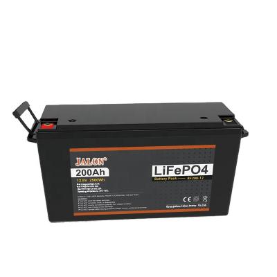 China Solar Powered Storage Systems 12 Volt 200ah Deep Cycle Lithium Battery for sale