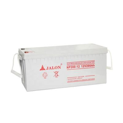 China Solar Powered Storage Systems Jalon 12 Volt 200Ah Solar Battery Manufacture for sale