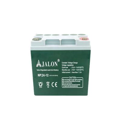 China Solar Energy Storage Systems Manufacturer Guangzhou 12 VOLT 24AH Lead Acid Solar Batteries for sale