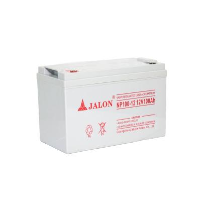 China Operation Jalon 12V 100ah Storage Jalon Maintenance Free Lead Acid GEL, Deep Cycle Solar Battery en venta