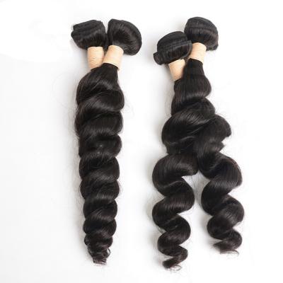 China Wholesale Unprocessed Silky Straight Malaysian Hair Extensions Bundles Loose Curly Virgin Hair Double Wave Virgin Human Hair Extension for sale