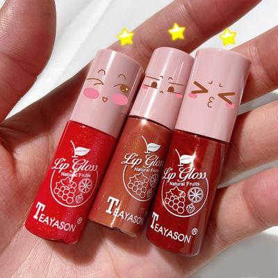 China High Quality Waterproof Lip Gloss Private Label Lip Gloss 10 Colors Nude Jelly Shiny Lip Gloss Transparent for sale