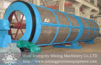 China Drum Dewatering Vibrating Screen Classification , Rotary Trommel Screen for sale