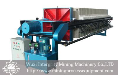 China Mineral Tailings Dewatering , Sludge Dewatering Frame Filter Press for sale