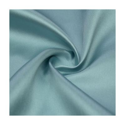 China New Elasticity Good Color Fastness Waterproof Listing Polyester Satin Fiber Comfortable And Breathable White Fabric for sale