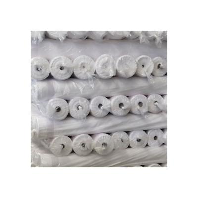 China Factory High Quality Home Textile Fabrics New Polyester Fabric Anti-Static Whitewash White Fabric for sale