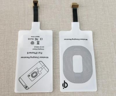 China Portable Qi Wireless Receiver Wireless Charging Receive Compatible For Iphone Android Wireless Charger Receiver for sale