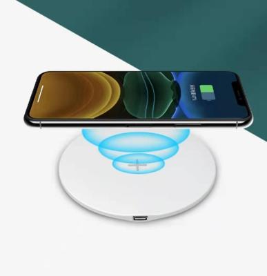 China Mobile phone ready to ship 15W slim protection portable mobile fast charging cheap super table QI wireless charger for phone for sale