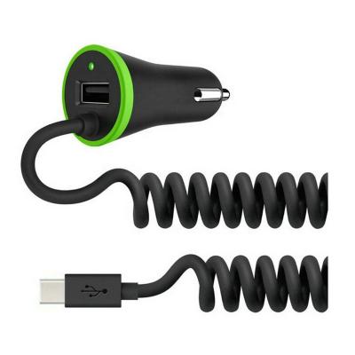 China Car Charger Cable 2021 Portable Mobile Charger USB Battery Charger Mobile Car Charger Cable 2.4A for sale