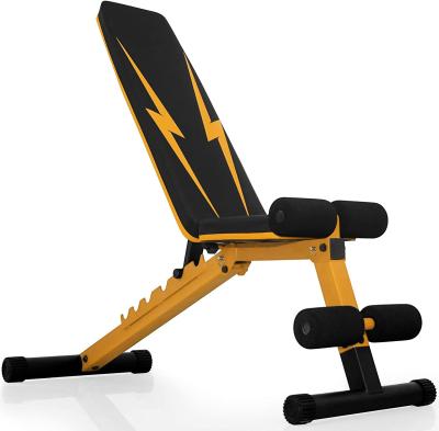 China Wellshow Comfortable Adjustable Weight Bench Body Workout Adjustable Weighted Bench Home Gym Sit AB Bench for sale