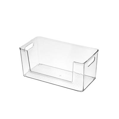 China Desktop PET Custom Clear Makeup Stored Cosmetic Facial Mask Storage Box Set for sale