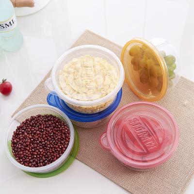 China Wholesale Cheap 15oz 25oz 31oz 1000ml Injection Microwavable Round Take Out Disposable Food To Go Containers Fast Foods With Lids PP Material for sale