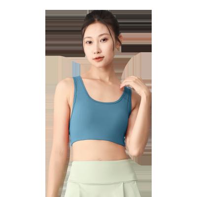 China Custom Breathable Fitness Runner Crop Back Women Beach Top Active Sports Wear Women GYM Wear Sexy Yoga Bra for sale