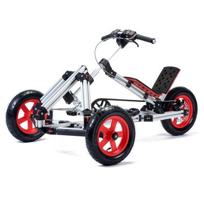 China Wholesale Kid Legos DIY Fashion Design Single Rides Kit Toy 3 Wheel Bike For Children for sale