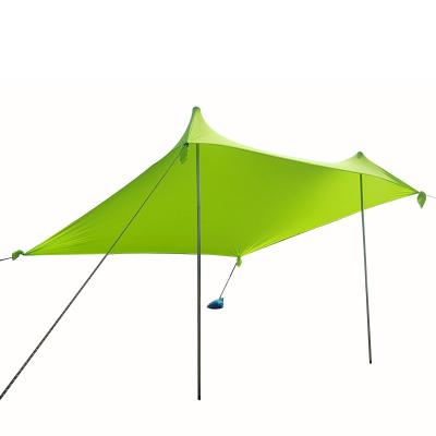 China Camouflage/Field Waterproof Outdoor Game Sunshade Tent Shelter UV Protection Canvas Tents Beach Camping Tents for sale