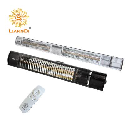 China Stocked Waterproof Electric Patio Heater Heater With Six Stage Remote Control for sale