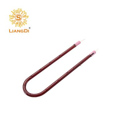 China U Shaped Infrared PET Machine Heating Element Halogen Tube for sale