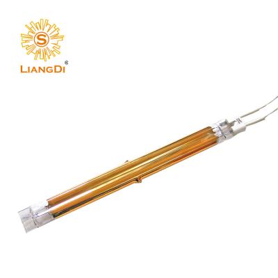 China PET Machine Twin Infrared Tube Heating Lamp Quartz Heating Element for sale