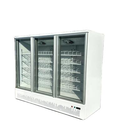 China 2020 Single-temperature New Product Chiller Glass Door Display Showcase Freezer for sale