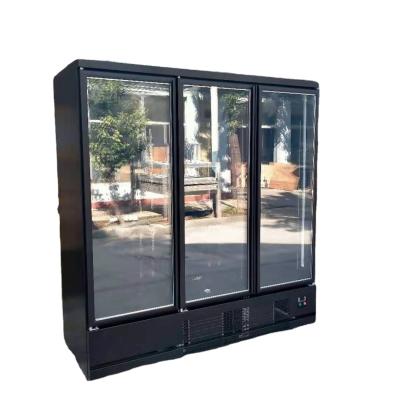 China Commercial Single-temperature Supermarket Multidecks High Quality Glass Door Upright Refrigerator for sale