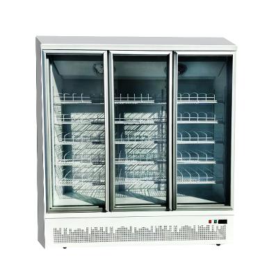 China Single-Temperature High Cost Performance Double Door Refrigerator Freezer Upright Coolers Upright Fridge Refrigerators For Sale for sale