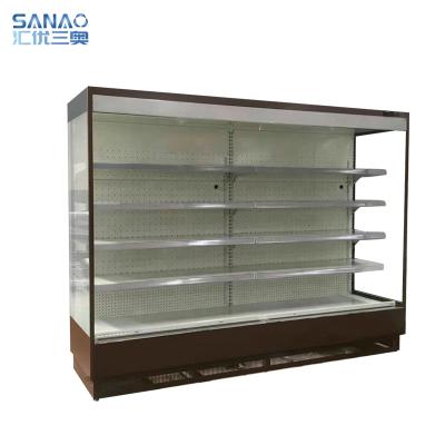 China Single-temperature made in China supermarket multideck open display chiller refrigerator for sale