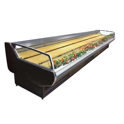 China Single-temperature Commercial Supermarket Serving Counter Deli Refrigerator Display Showcase for sale