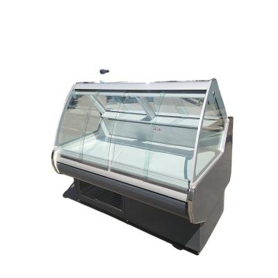 China Single-Temperature Butcher Equipment Deli Food Showcase Refrigerator Butcher Shop Display Chiller for sale