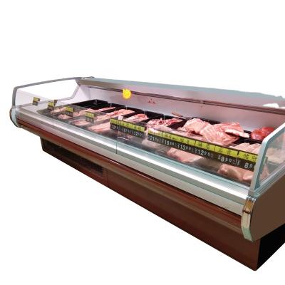 China High Quality Single-temperature Commercial Refrigerated Fresh Meat Display Fridge For Supermarket for sale