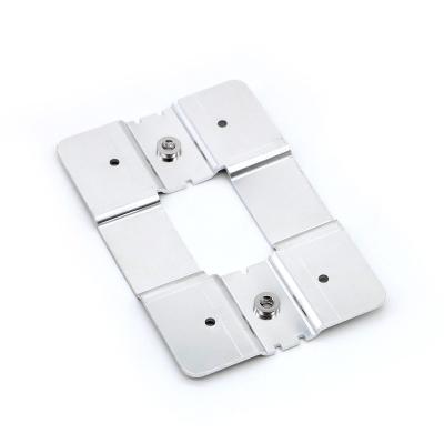 China For Battery Pack Aluminum Connector Precision Punched Battery Pack Aluminum Bar Stamping Parts Aluminum Sheet for sale