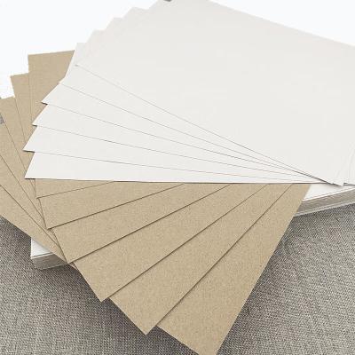 China Recycled Materials high profitable 200gsm 250gsm 300gsm 350gsm 400gsm 450gsm CLAY COATED DUPLEX BOARD WITH GREY BACK for sale