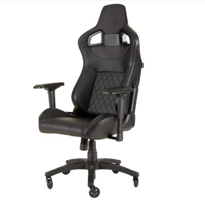 China (Size)Adjustable Ergonomic Computer Gaming Office Chair PC Gamer Racing Ergonomic Style PU Comfortable Chair Racing Gaming Chair With Footrest for sale