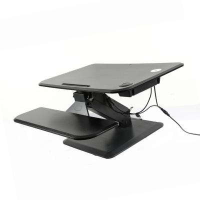 China Adjustable (Height) Motorized Standing Desk Reception Beauty Salon Counter Standing Electric Adjustable Standing Desk for sale