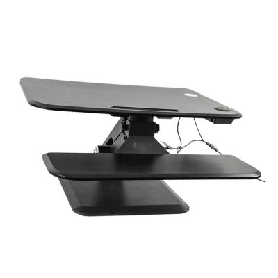 China Adjustable (Height) Stand Up Adjustable Desktop Computer Workstation Electrically Standing Desk for sale