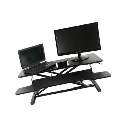 China (Height)Adjustable Desk Extension Computer Monitor Position Standing Desk Standing Small Reception Desk for sale