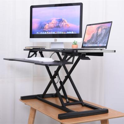 China Modern Sit Stand Up Desk Adjustable Folding Desk Adjustable (Height) 36