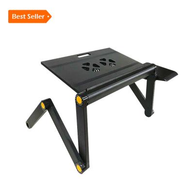 China Foldable Laptop Stand (Size) Adjustable Foldable Stand Laptop Stand with Mouse Holder Foldable Laptop Stand for sale