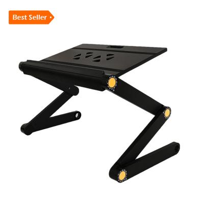 China Foldable Laptop Desk Folding Computer Desk Folding (Height) Adjustable Adjustable Laptop Stand for sale