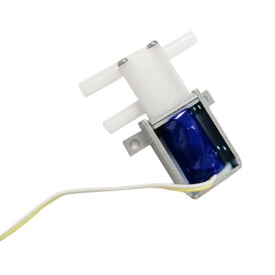 China Small Household Products Food Grade Miniature 3 Way Water 24V Solenoid Valve For Electronic Sphygmomanometer for sale