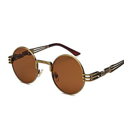 China China Wholesale PC Metal Sunglasses Women Good Quality Fashion Punk Sunglasses for sale