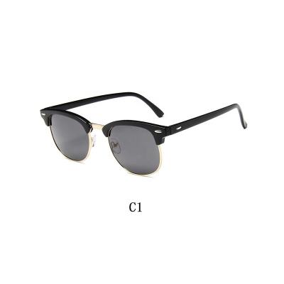 China Round Frame Sunglasses Men Brand Design Gepolariseerde Mannen Polarized Sun Glass Night Vision Driving Sun Glasses Mens Sunglasses for sale