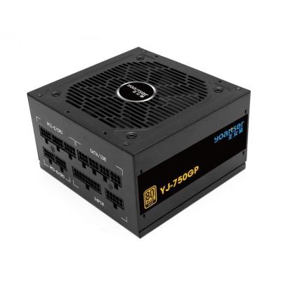 China 80+ Desktop Black Flat Type Gold 12cm Atx Cable PC Power Supplies for sale